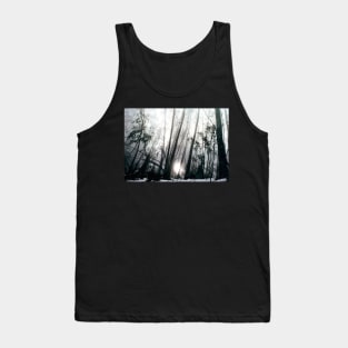 A foggy morning on Mount Buffalo Tank Top